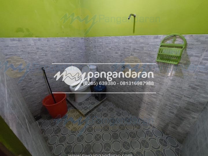   Tampilan Kamar Mandi Pondok Layang-Layang Pangandaran