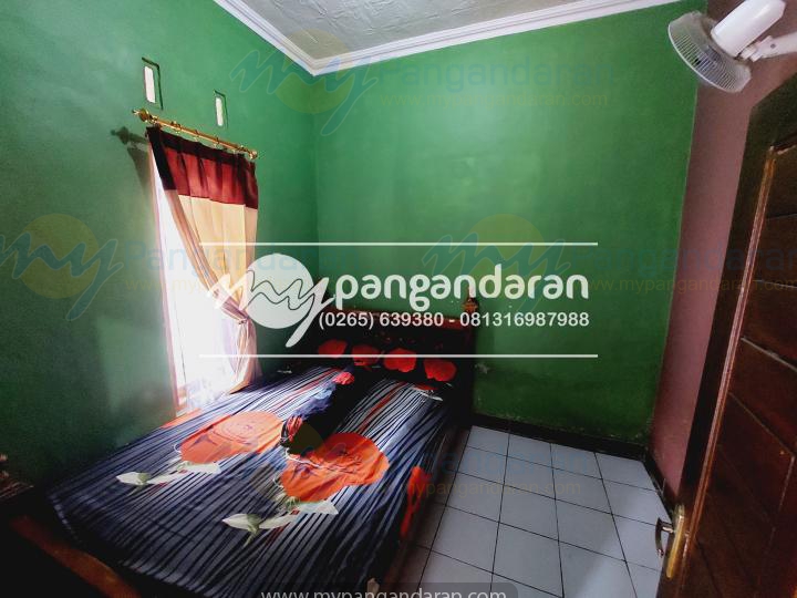    Tampilan Kamar Tidur Pondok Layang-Layang Pangandaran